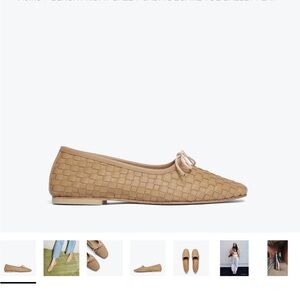 Freda Salvador Tan Woven Loafers - never worn.